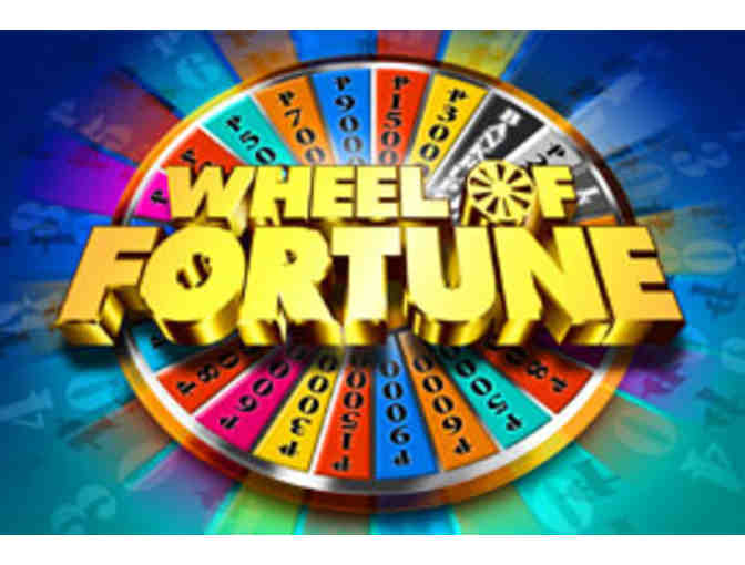Wheel of Fortune - 4 Production Passes for Live Taping and Collectibles