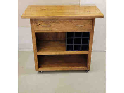 Handcrafted Wine/Liquor Bar Cart