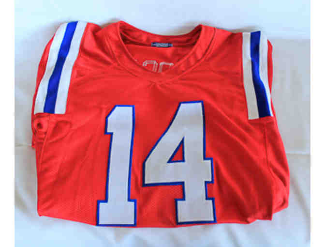 Steve Grogan Signed Jersey