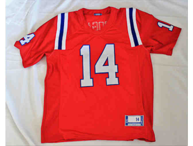 Steve Grogan Signed Jersey