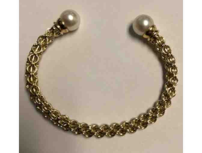 14K Yellow Gold Cuff Bracelet