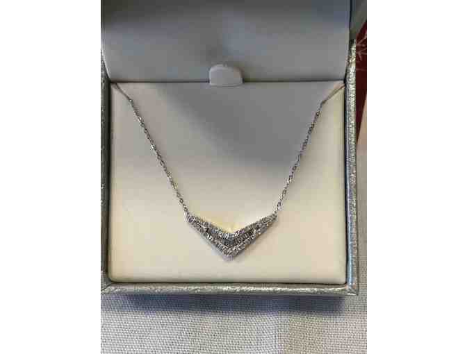 14K White Gold Necklace