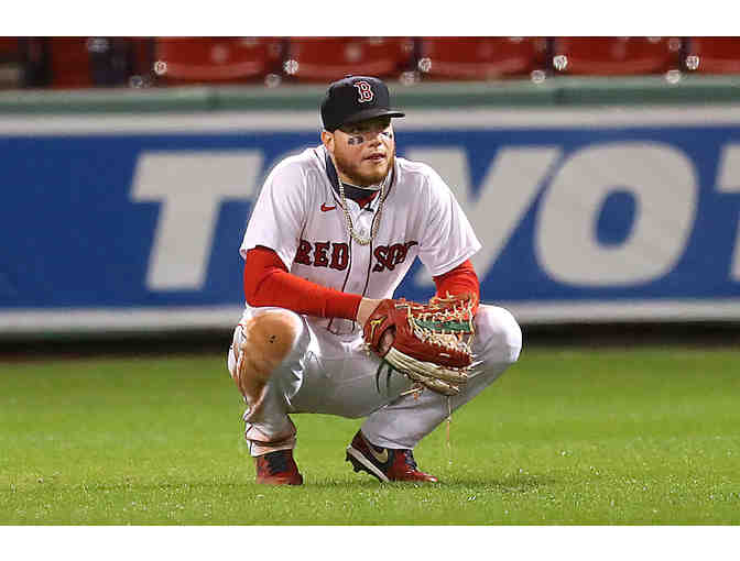 Outfielder Alex Verdugo Signed Baseball