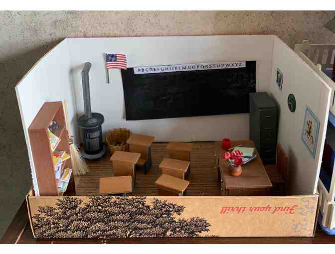 Handmade Victorian Dollhouse and School House