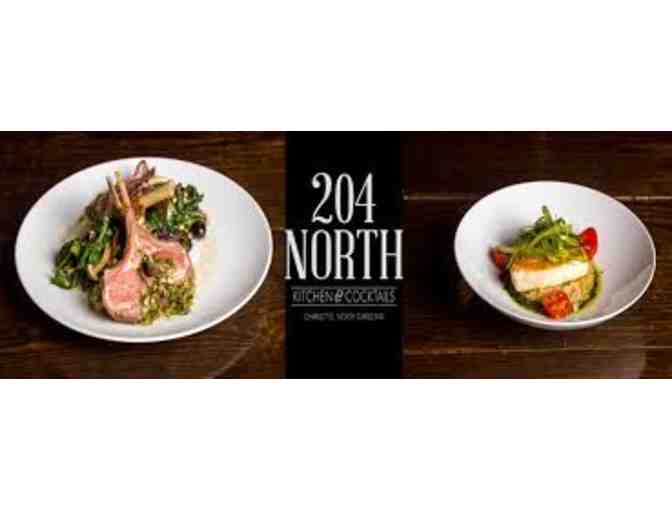 Courtside Charlotte Hornets Seats and Dinner at 204 North