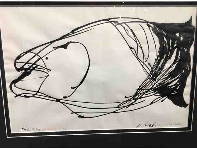 The Fish with Black Tail by Magdalena Abakanowicz