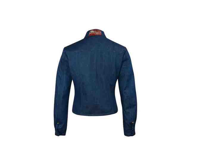 Hart Hagerty Mandarin Jean Jacket