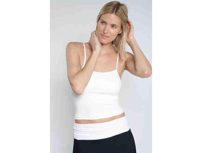 Linkd: Black Unidress with Aqua lining. Size small. Color not shown.