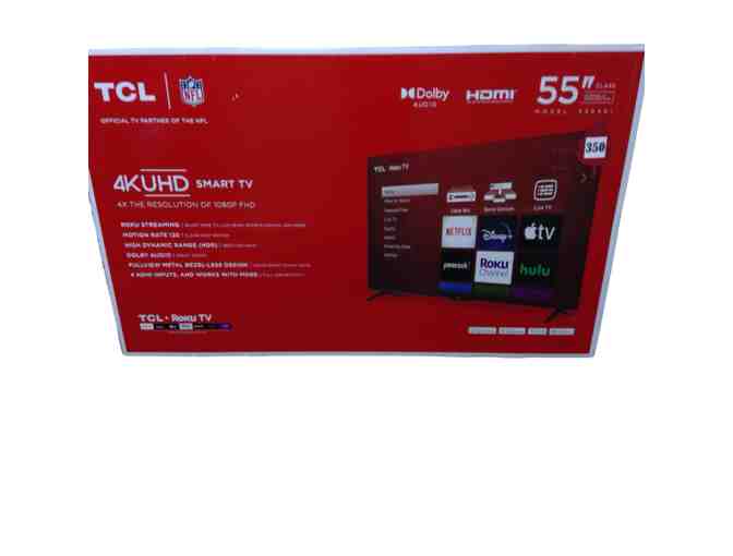 Fifty-five inch TCL HDMI TV