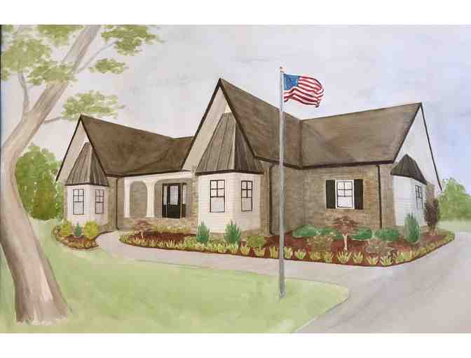 Personalized Home Watercolor Painting