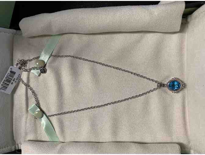 Andrea Candela 'Fleur de Lis' Blue Topaz Jewelry Set from Ross+Simons