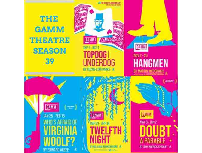 Two Tickets to a show Gamm Theatre Season 39 and Swag!
