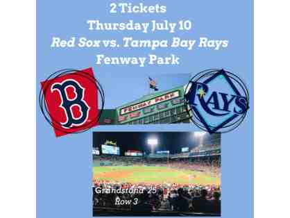 Two Tickets Red Sox v. Tampa Bay on July 10
