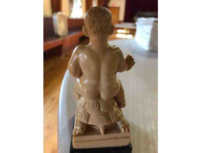 Fountain of the Little Bacchus Vintage Italian Sculpture Figurine