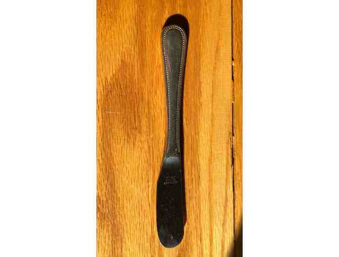 Godlinger Silver plated canape knives - 2 packages of 4 knives each