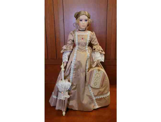Danbury Mint Rose Pinkul 22' BESS Victorian Porcelain Doll