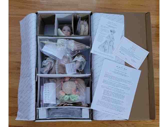 Danbury Mint Rose Pinkul 22' BESS Victorian Porcelain Doll