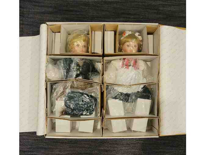 Danbury Mint Porcelain Hansel And Gretel Dolls