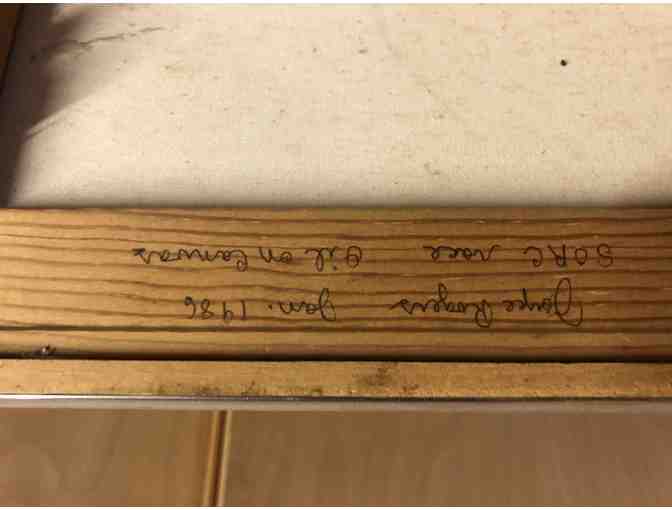 Framed Sailboat Painting