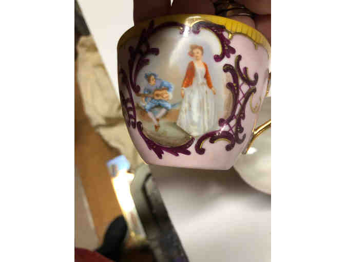 Lot of antique porcelain Bavarian china