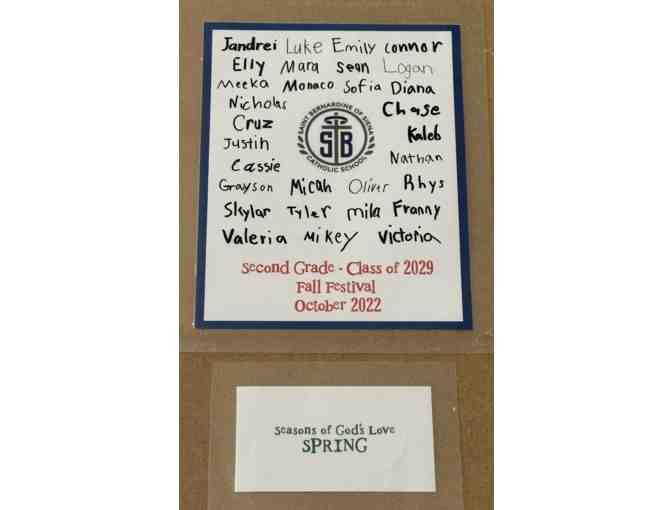 2nd Grade Class - Seasons of God's Love - Spring