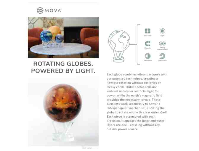 Mova Mars Globe