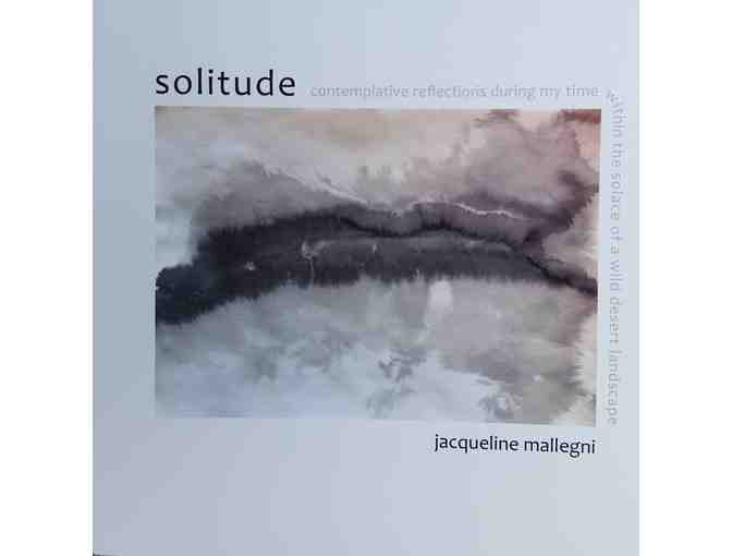 Fiber Wall Hanging and book by Artist in Residence Jacqueline Malllegni