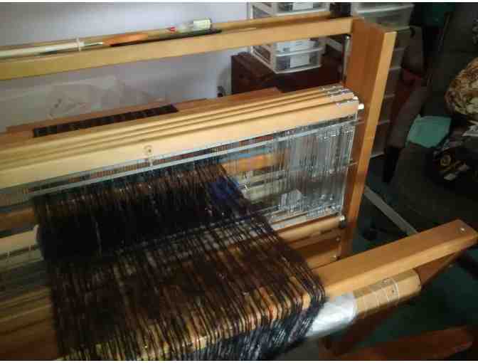 Abundant, Soft hand-loomed shawl / scarf in Ocean Sunset colors