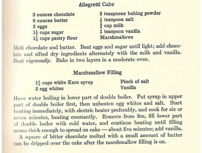 Thoughts For Food : A Menu Aid - Vintage 1938