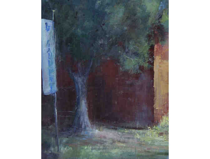 'Gallery Ahead', oil on canvas by Cynthia Jackson-Hein