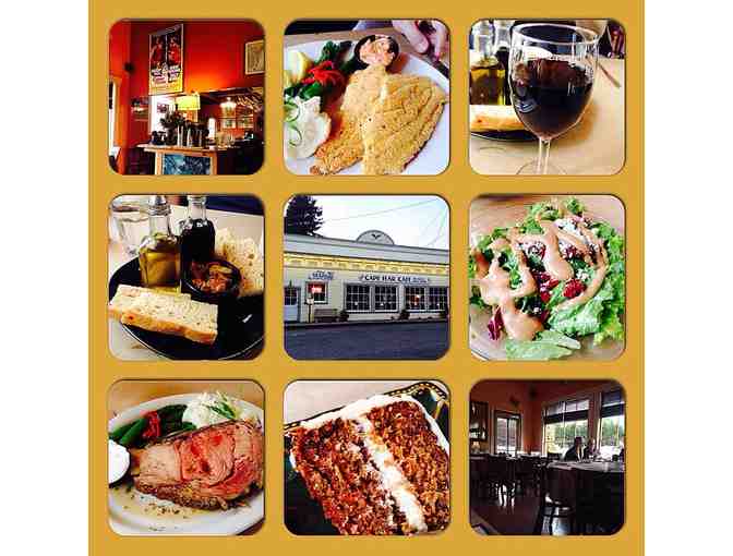 Cape Fear Cafe - $100 Gift Certificate for fabulous food in Duncans Mills CA