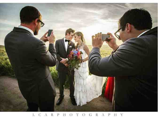 Pro Photoshoot... with wine and flowers!