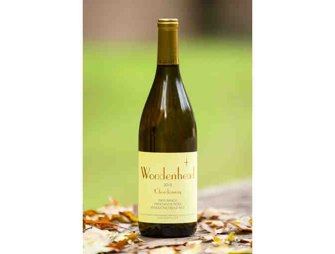 Woodenhead 2018 Chardonnay (2 bottles) and one bottle 2016 Woodenhead Pinot Noir