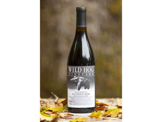 Wild Hog 2015 Zinfandel and Wild Hog Pinot Noir (one bottle each)