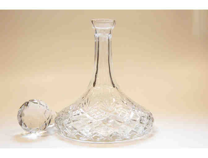 Waterford Wine/spirit decanter with glasses