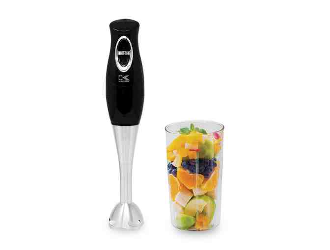 Kalorik Immersion Blender 200 Watts Stainless Steel w Mixer Cup - BRAND NEW