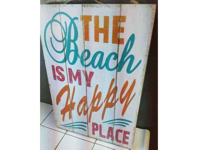 $50 Gift Card and adorable Beach Sign at 'Coastal Treasures' in Bodega Bay, CA