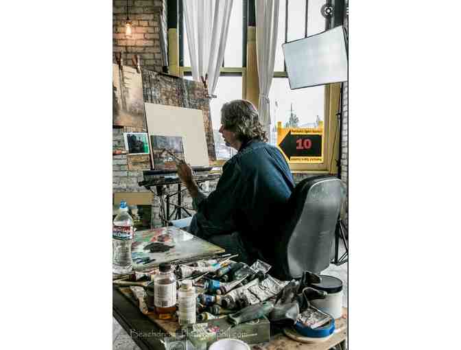 Painting - 3 Palms - by D.A. Bishop