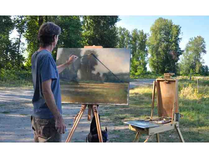 Painting - 3 Palms - by D.A. Bishop