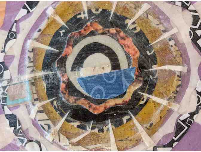 Collage art by Guerneville artist, Douglas DeVivo