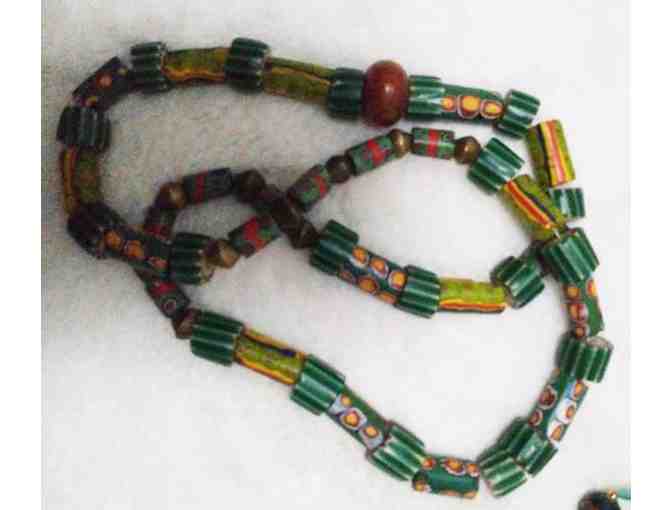 Large lot of 7 Eclectic Necklaces