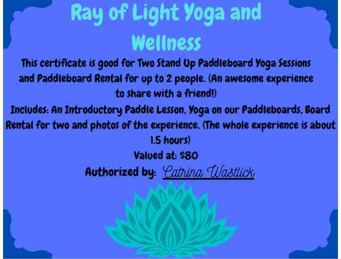 Paddle Yourself to Good Health - (This item must be picked up)