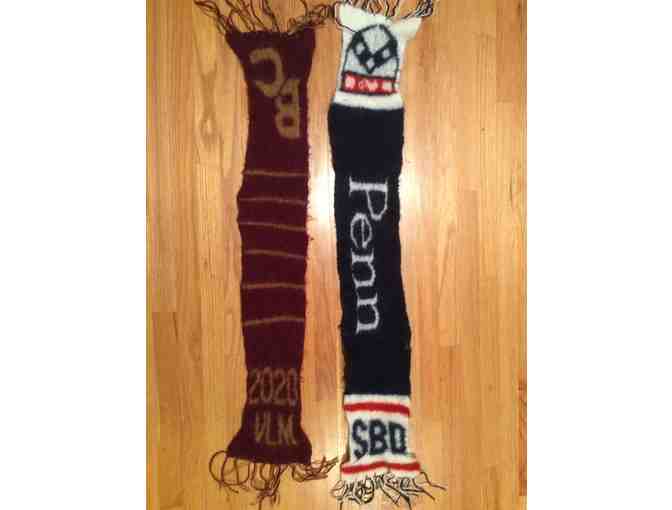 Handmade School Logo Scarf or Pillow