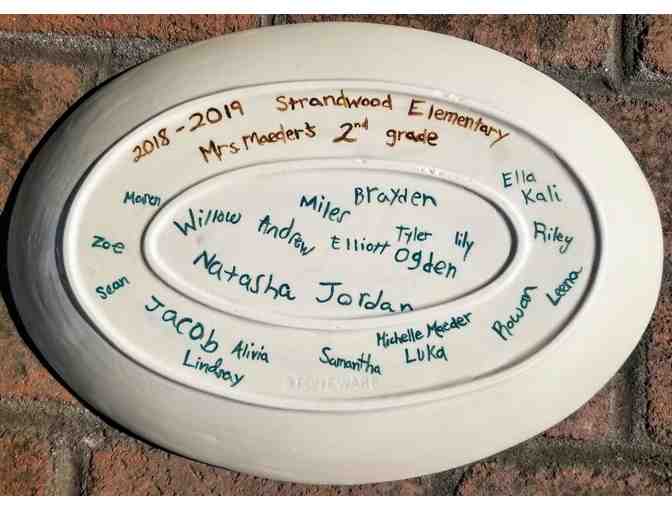 Ms. Maeder's Second Grade: Serving Platter