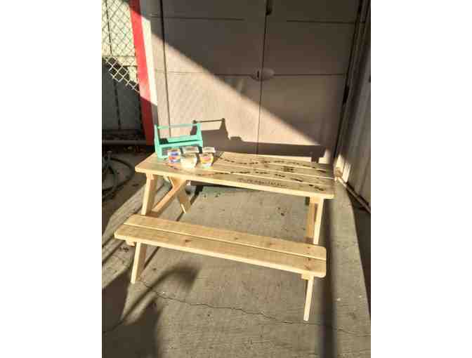 Mrs. McIntyre's Kindergarten: Children's Picnic Table