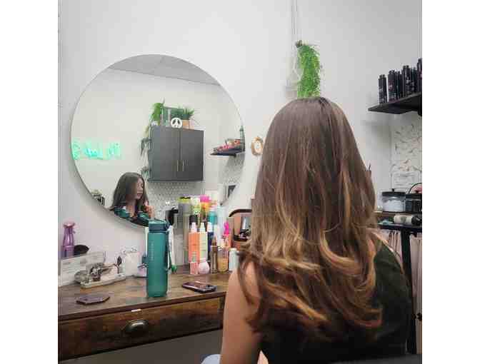 $100 gift card to M Lab Salon - hair cuts, color, brazilian blowout & lash extensions