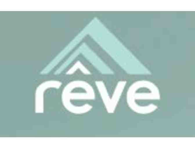 1 class at Reve Cycling Studio, Reve-branded Swell Waterbottle, and Reve-branded Tote - Photo 2