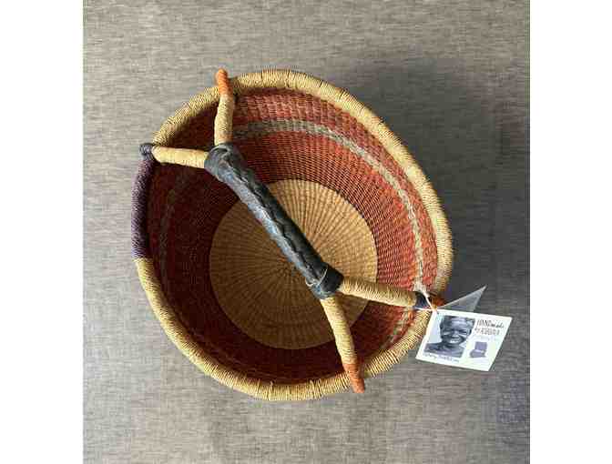 Handcrafted Ghana Market Basket - Photo 2