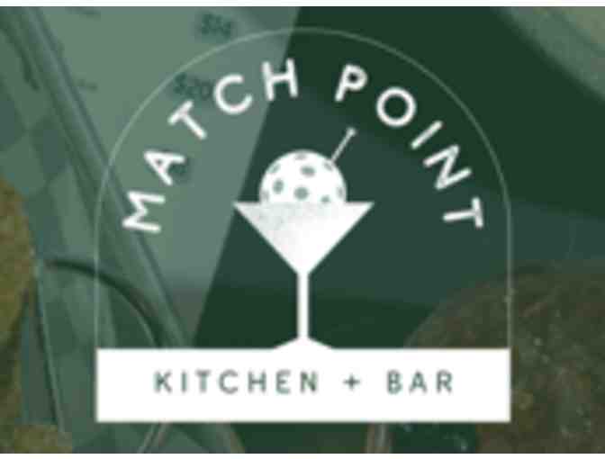 1 hour Pickleball/Golf Simulator Session and $75 to spend at Match Point Kitchen + Bar - Photo 2