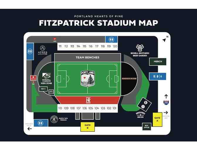 2 Tickets to One Hearts of Pine Game during the 2026 Season